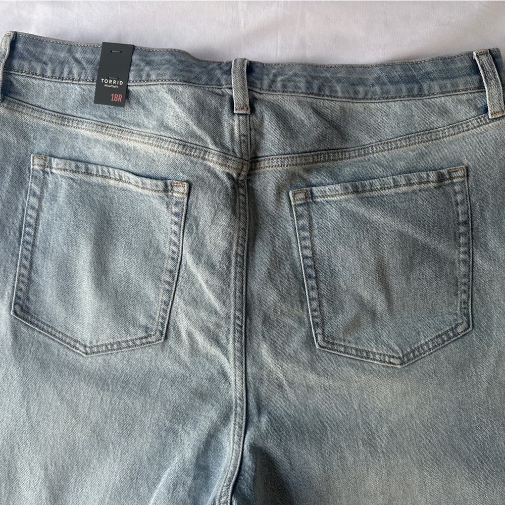 Torrid Light Blue High-Rise Denim Jeans - Picture 7 of 7